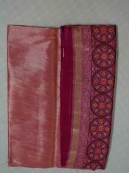KashiFab Ruby Red Banarasi Silk Saree online - authentic Varanasi Banarasi silk saree
