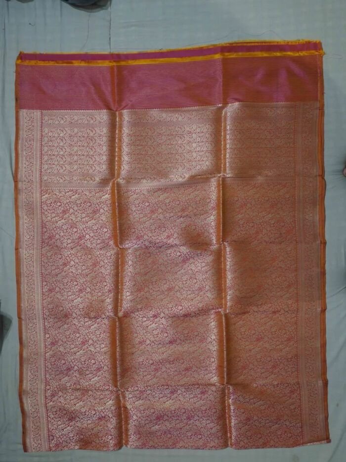 KashiFab Ruby Red Banarasi Silk Saree 1 KashiFab Ruby Red Banarasi Silk Saree online - authentic Varanasi Banarasi silk saree