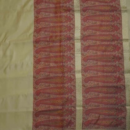 KashiFab Ruby Red Banarasi Silk Saree online - authentic Varanasi Banarasi silk saree