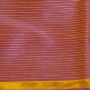 KashiFab Ruby Red Banarasi Silk Saree online - authentic Varanasi Banarasi silk saree - detail view 3