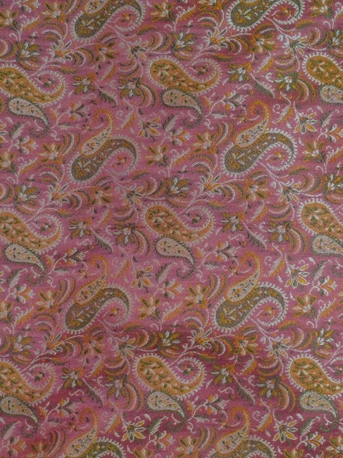 KashiFab Ruby Red Banarasi Silk Saree online - authentic Varanasi Banarasi silk saree - detail view 3