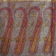 KashiFab Ruby Red Banarasi Silk Saree online - authentic Varanasi Banarasi silk saree - detail view 4