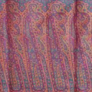 KashiFab Ruby Red Banarasi Silk Saree online - authentic Varanasi Banarasi silk saree - detail view 4