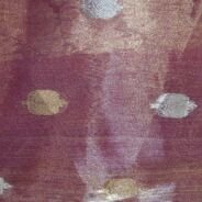 KashiFab Ruby Red Banarasi Silk Saree online - authentic Varanasi Banarasi silk saree - detail view 4