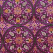 KashiFab Ruby Red Banarasi Silk Saree online - authentic Varanasi Banarasi silk saree - detail view 5