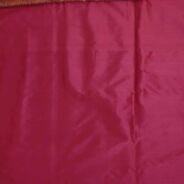 KashiFab Ruby Red Banarasi Silk Saree online - authentic Varanasi Banarasi silk saree - detail view 5
