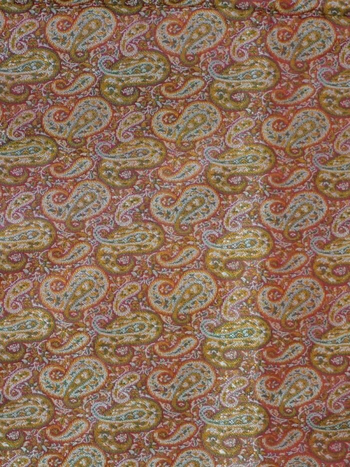 KashiFab Ruby Red Banarasi Silk Saree 6 KashiFab Ruby Red Banarasi Silk Saree online - authentic Varanasi Banarasi silk saree - detail view 6