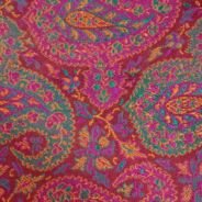 KashiFab Ruby Red Banarasi Silk Saree online - authentic Varanasi Banarasi silk saree - detail view 7