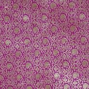 KashiFab Ruby Red Banarasi Silk Saree online - authentic Varanasi Banarasi silk saree - detail view 8
