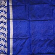 KashiFab Sapphire Blue Banarasi Silk Saree online - authentic Varanasi Banarasi silk saree