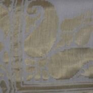 KashiFab Silver Grey Banarasi Silk Dupatta online - authentic Varanasi Banarasi silk dupatta - detail view 2