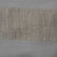 KashiFab Silver Grey Banarasi Silk Dupatta online - authentic Varanasi Banarasi silk dupatta - detail view 3