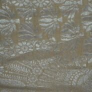 KashiFab Silver Grey Banarasi Silk Saree online - authentic Varanasi Banarasi silk saree - detail view 3