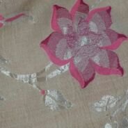 KashiFab Silver Grey Banarasi Silk Saree online - authentic Varanasi Banarasi silk saree - detail view 3