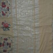 KashiFab Silver Grey Banarasi Silk Saree online - authentic Varanasi Banarasi silk saree - detail view 4