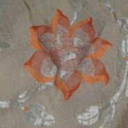 KashiFab Silver Grey Banarasi Silk Saree online - authentic Varanasi Banarasi silk saree - detail view 4