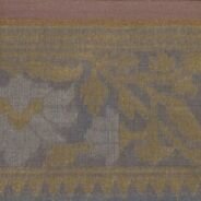 KashiFab Silver Grey Banarasi Silk Saree online - authentic Varanasi Banarasi silk saree - detail view 6