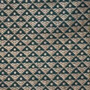 KashiFab Teal Banarasi Silk Saree online - authentic Varanasi Banarasi silk saree - detail view 7